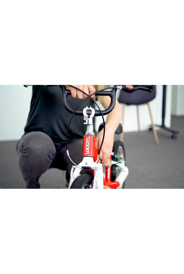 Rower dziecięcy Woom 2 czerwony 14"