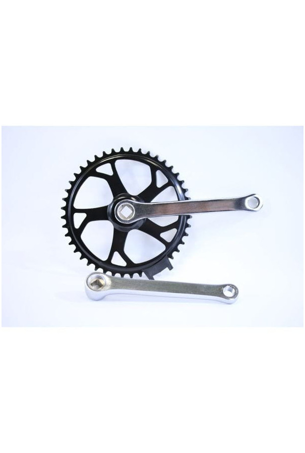 Korby Gazelle Basic 44T chrom/czarna