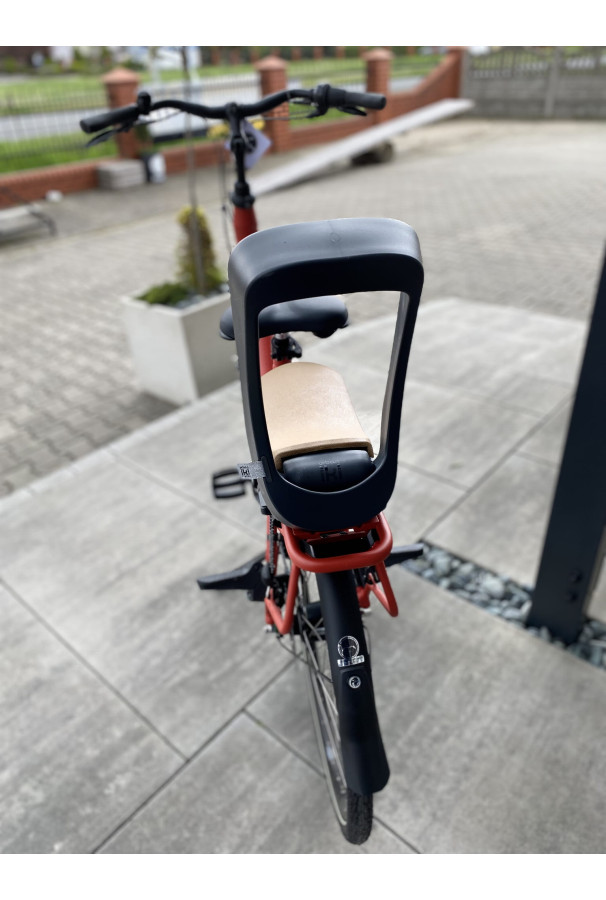 Fotelik rowerowy Urban Iki Junior do 35 kg + adapter