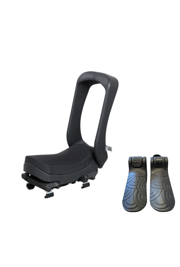 Fotelik rowerowy Urban Iki Junior do 35 kg + adapter