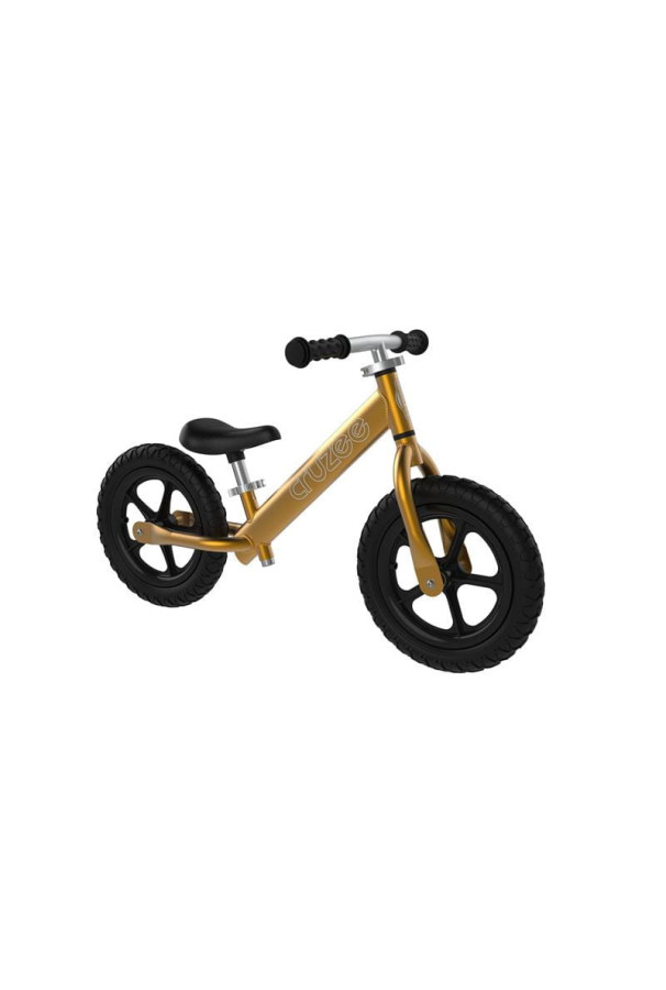 Rowerek biegowy Cruzee 12" złoty (czarne kółka)