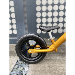 Rowerek biegowy Cruzee 12" złoty (czarne kółka)
