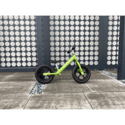 Rowerek biegowy Cruzee 12" zielony (czarne kółka)