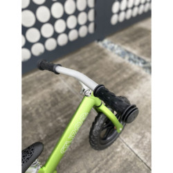Rowerek biegowy Cruzee 12" zielony (czarne kółka)