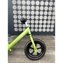 Rowerek biegowy Cruzee 12" zielony (czarne kółka)