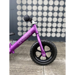 Rowerek biegowy Cruzee 12" fioletowy (czarne kółka)