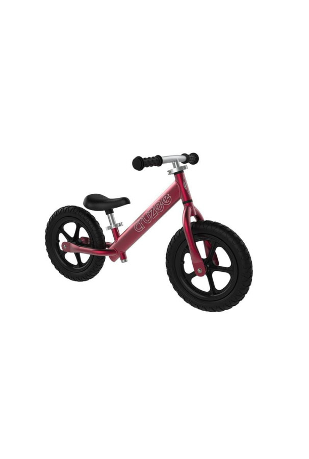 Rowerek biegowy Cruzee 12 " czerwony (czarne kółka)