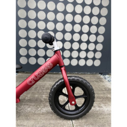 Rowerek biegowy Cruzee 12 " czerwony (czarne kółka)