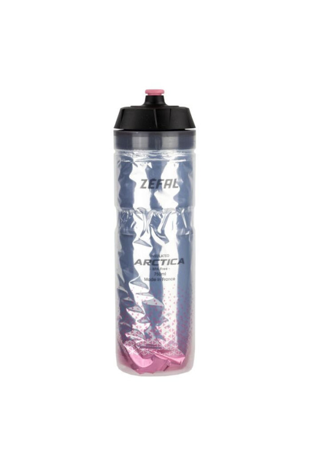 Bidon Zefal Arctica 750ml srebnro różowy