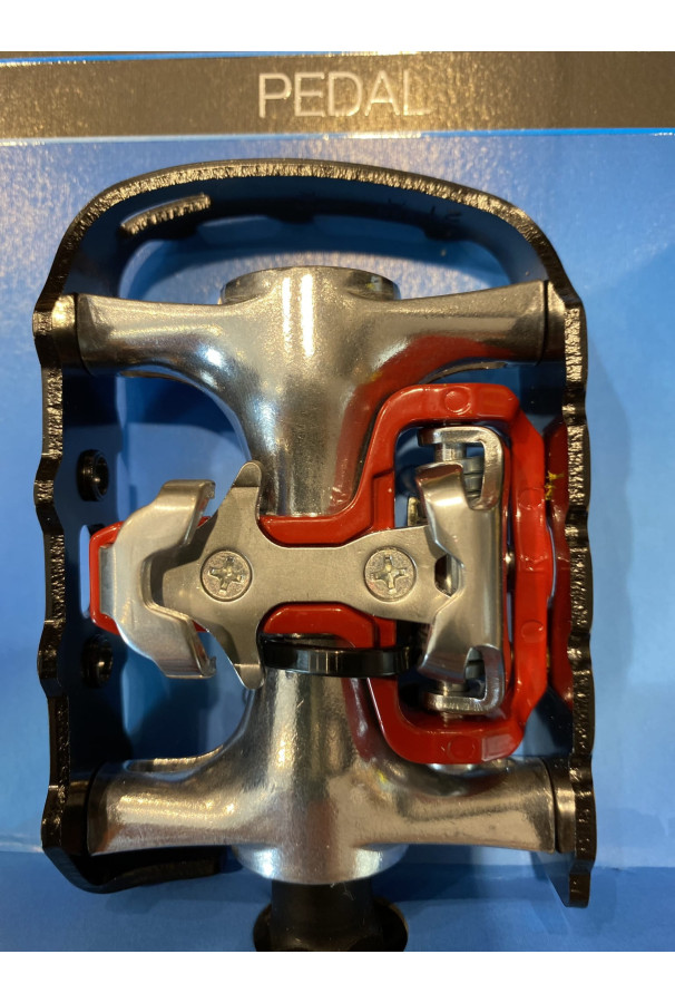 Pedały rowerowe SPD Platformowe XLC PD S01 + BLOKI