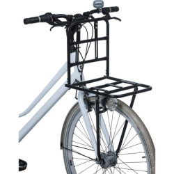 Przedni Bagażnik rowerowy Basil Pick-up czarny mat
