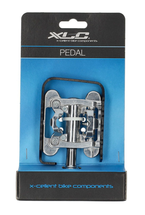 Pedały XLC PD-S02 MTB/Trekking Jednostronne+Bloki