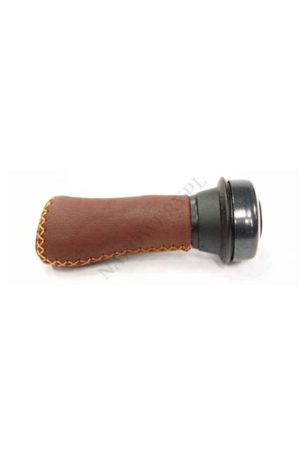 Lewy chwyt Gazelle z dzwonkiem skóra nat. brązowy