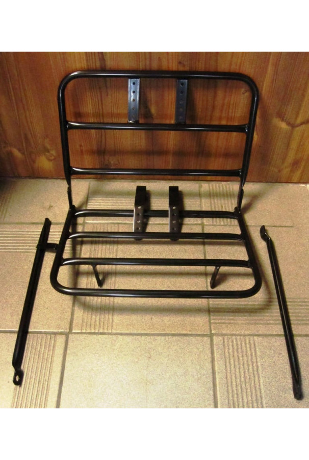 Przedni bagażnik Steco 450 mm - czarny