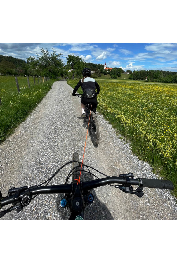 Hol rowerowy Kommit linka holownicza MTB SZOSA