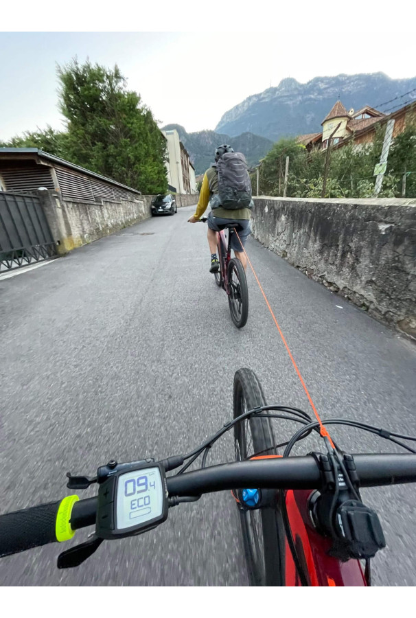Hol rowerowy Kommit linka holownicza MTB SZOSA