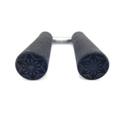 Chwyty kierownicy SUPACAZ Supalite 9g Black