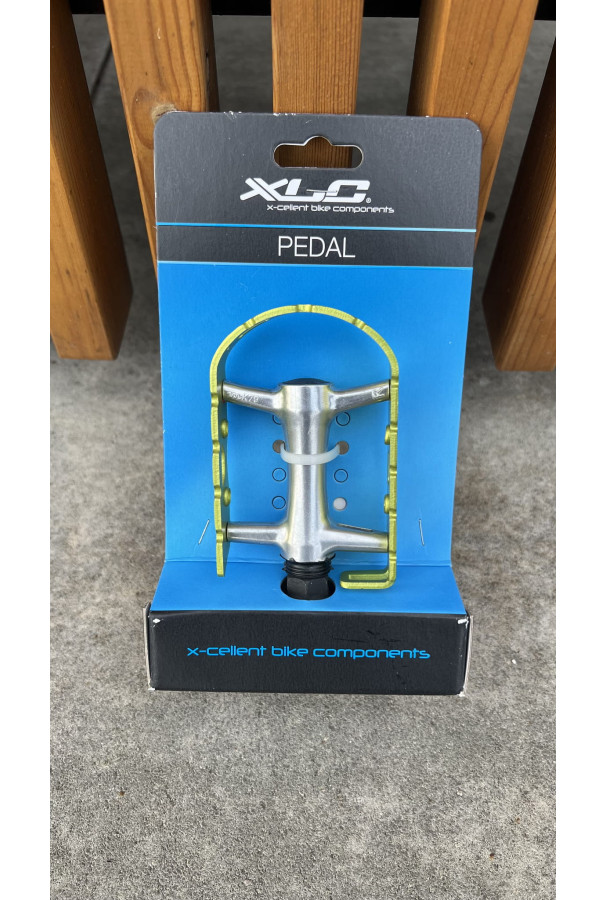 Pedały platformowe XLC Ultralight PD-M15 zielone