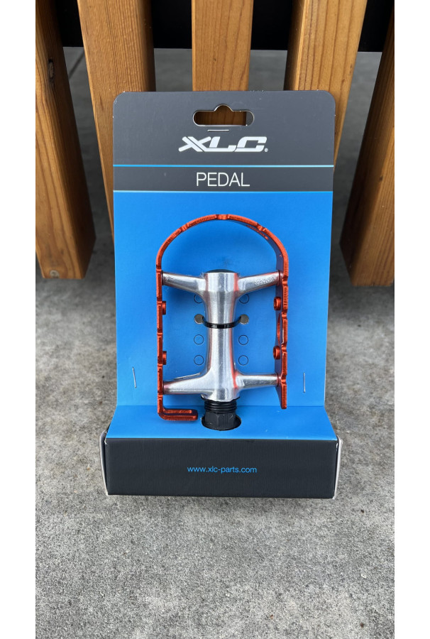 Pedały platformowe XLC Ultralight PD-M15 pomarańcze
