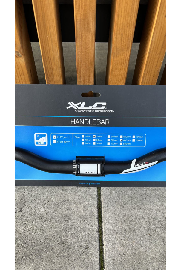 Kierownica XLC Pro Riser HB-M11 wznios 25 mm 25.4 mm 660 mm