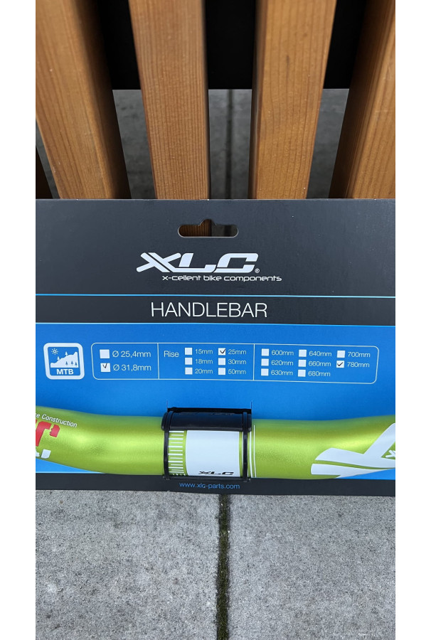 Kierownica XLC Pro Ride HB-M16 wznios 25 mm 31.8 mm 780 mm