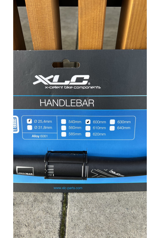 Kierownica XLC Comp Ergo HB-C08 25.4 mm 600 mm