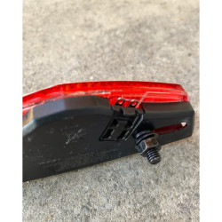 Lampka tylna na bagażnik XLC CL-R18 LED 50/80 mm E-Bike ready, dynamo