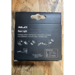 Lampka tylna  na akumulator XLC USB 300 mAh 50/80 mm na bagażnik lub sztycę
