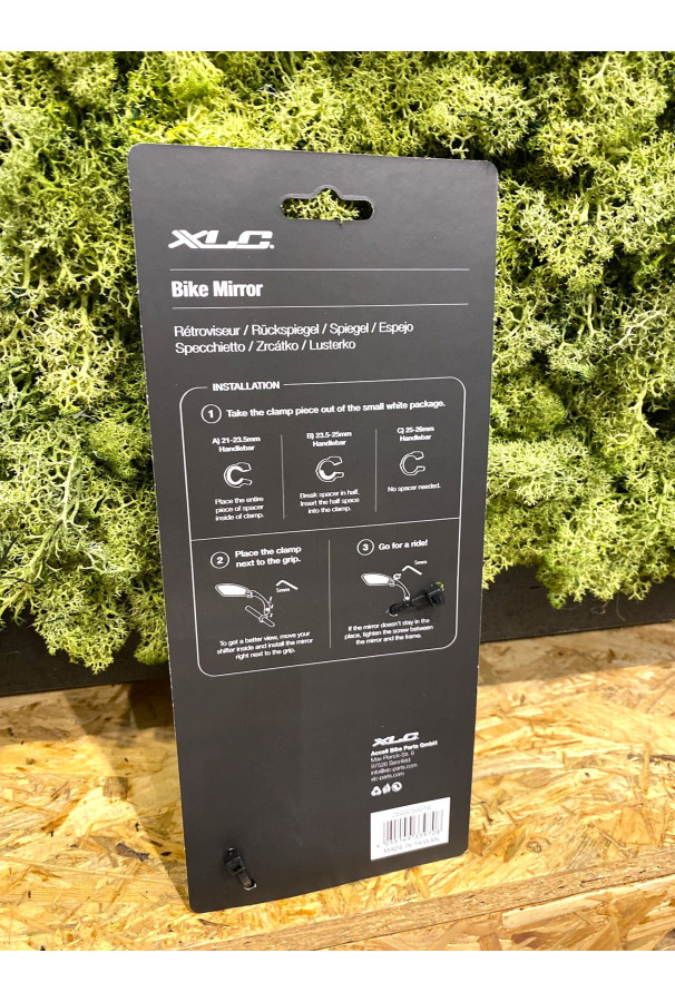 Lusterko rowerowe XLC MR-K13 prawe lewe obrotowe rower hulajnoga wózek
