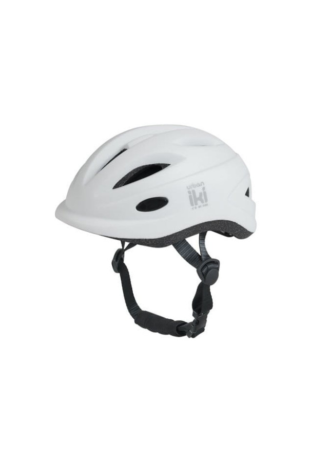 Dziecięcy Kask roweorwy Urban Iki S 48-52 cm Biały