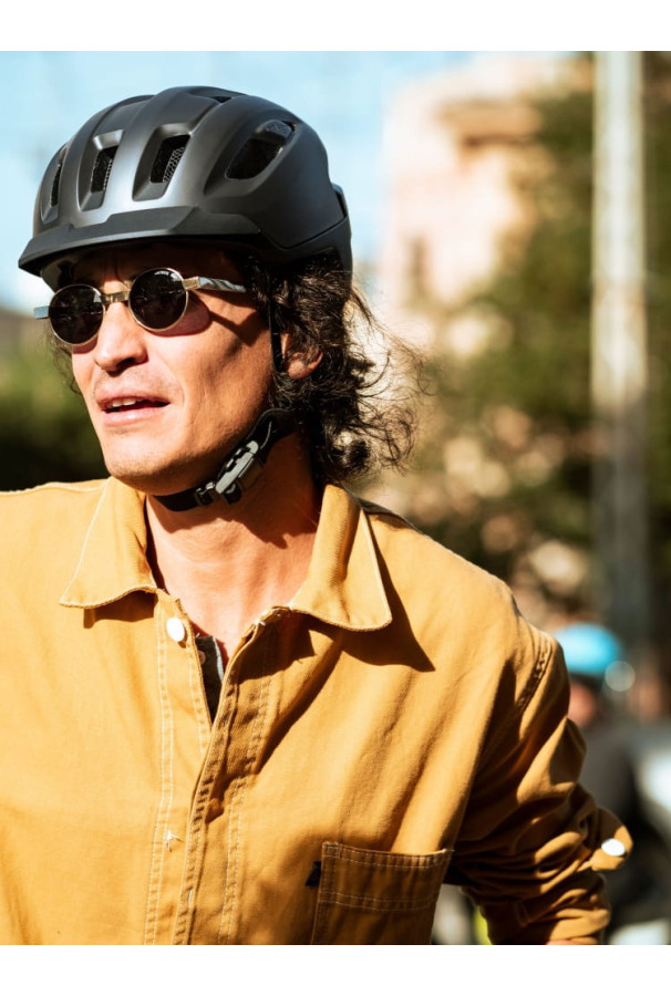 Kask rowerowy miejski MET Urbex MIPS Fidlock LED M