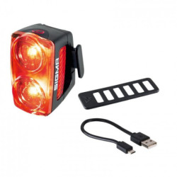 LAMPKA ROWEROWA SIGMA BUSTER RL150 ŚWIATŁO STOPU USB-C