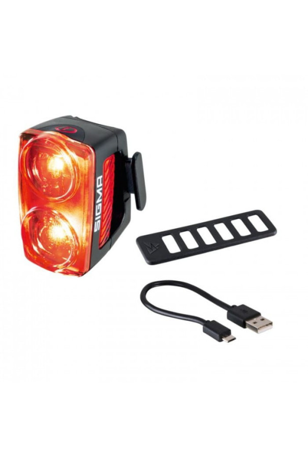 LAMPKA ROWEROWA SIGMA BUSTER RL150 ŚWIATŁO STOPU USB-C