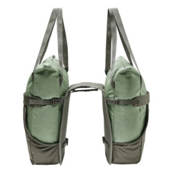 Podwójna sakwa rowerowa Vaude TwinShopper Green