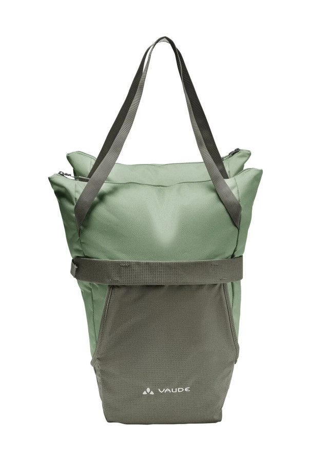 Podwójna sakwa rowerowa Vaude TwinShopper Green