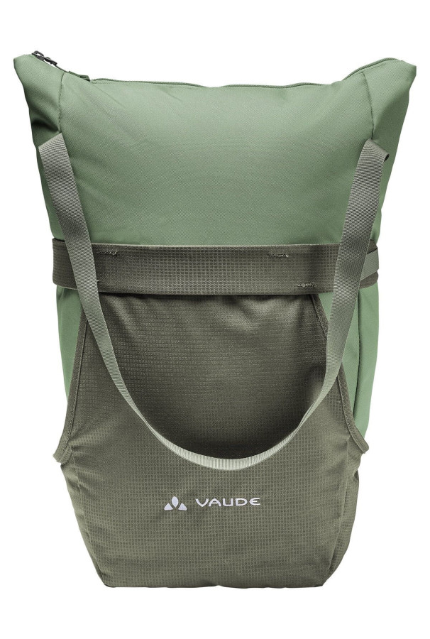 Podwójna sakwa rowerowa Vaude TwinShopper Green