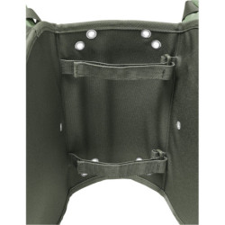 Podwójna sakwa rowerowa Vaude TwinShopper Green