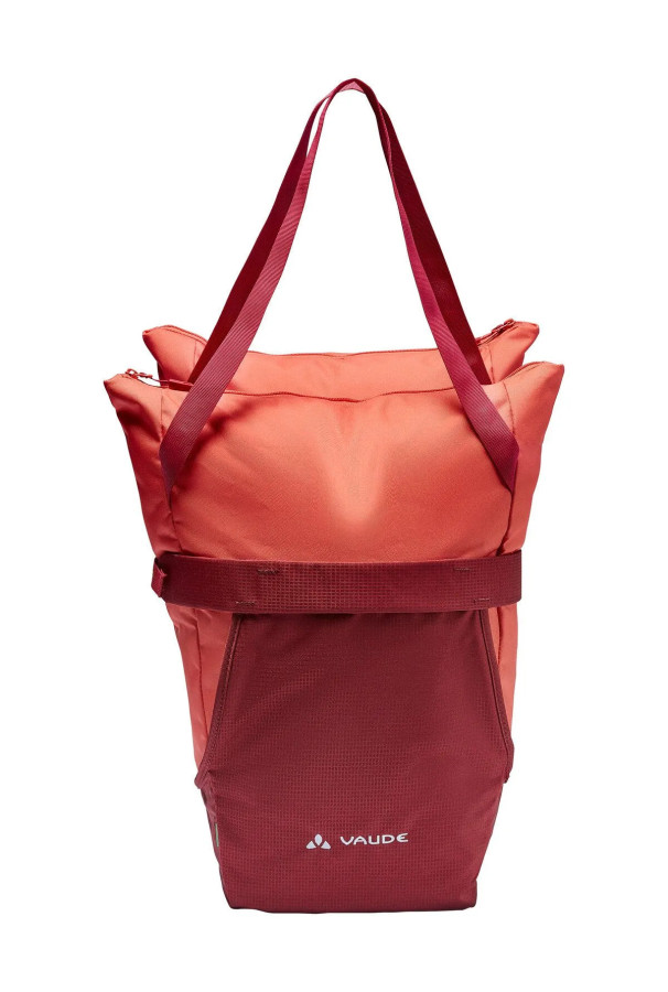 Podwójna sakwa rowerowa Vaude TwinShopper Red