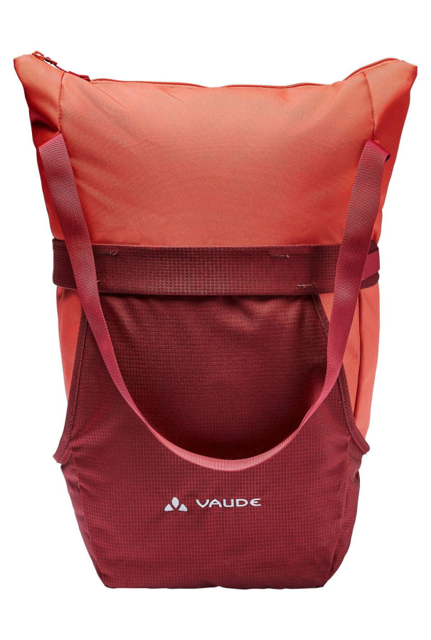 Podwójna sakwa rowerowa Vaude TwinShopper Red