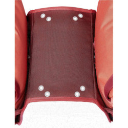 Podwójna sakwa rowerowa Vaude TwinShopper Red