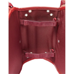 Podwójna sakwa rowerowa Vaude TwinShopper Red