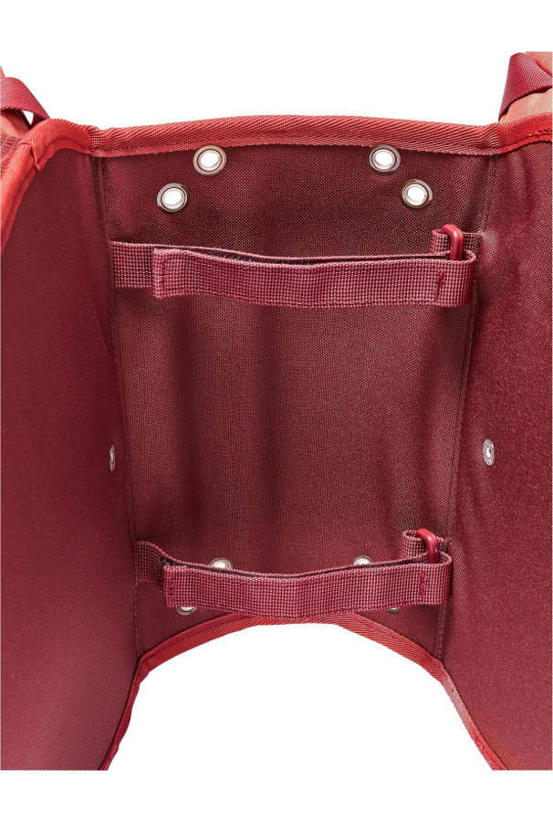 Podwójna sakwa rowerowa Vaude TwinShopper Red