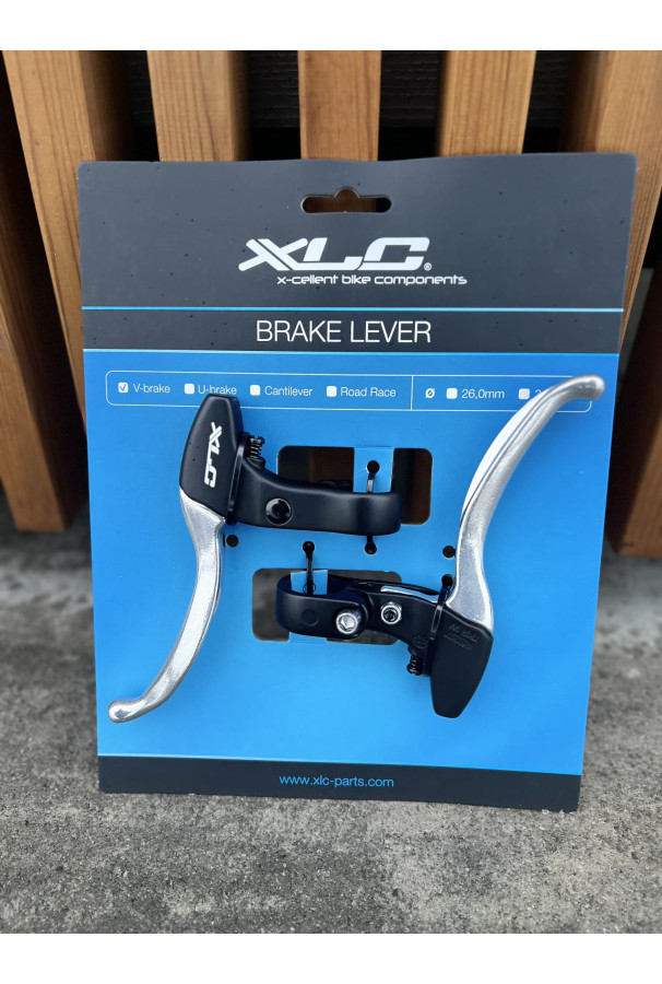 Zestaw klamek dźwigni hamulcowych V-Brake XLC BL-V13