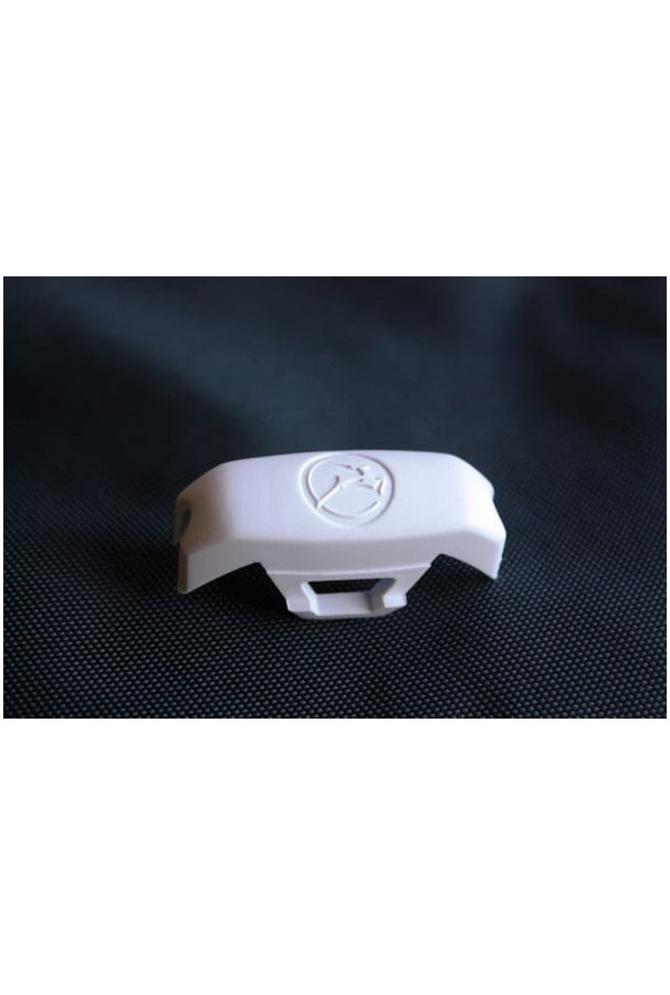 Mocowanie błotnika z logo Gazelle białe