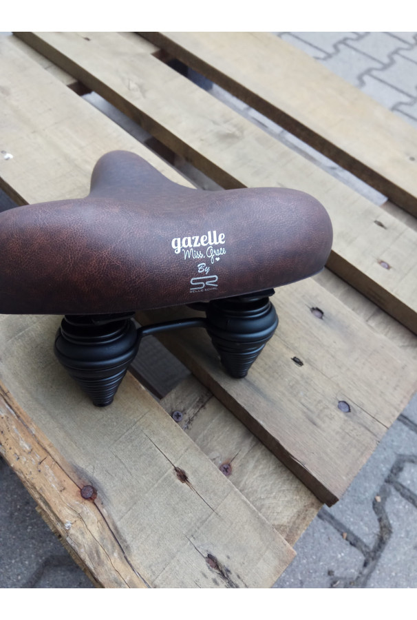 Siodełko rowerowe Gazelle Miss Grace brąz
