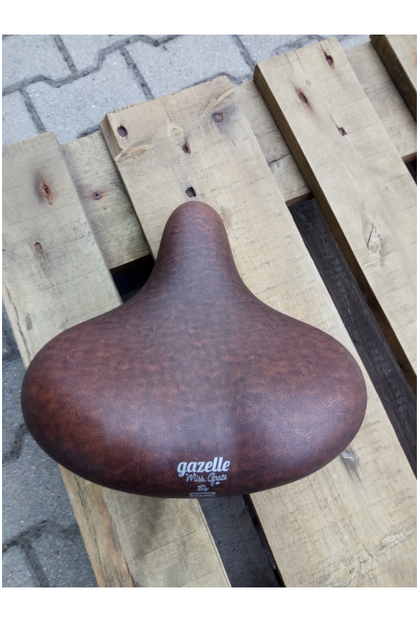 Siodełko rowerowe Gazelle Miss Grace brąz