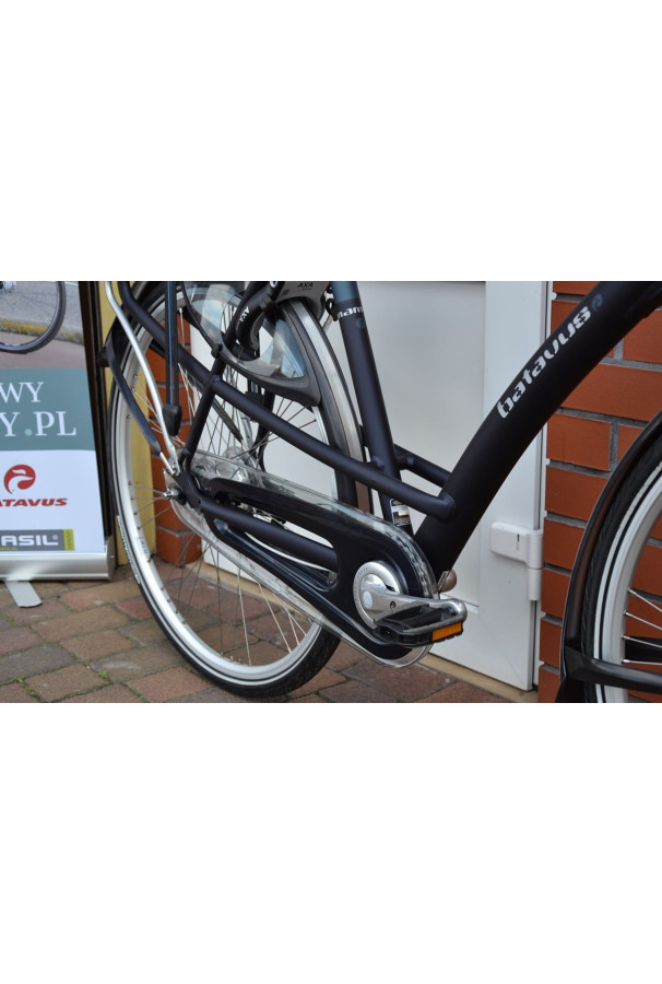 Pełna osłona łańcucha AXA Multi Open czarna