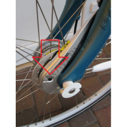 Zaślepka otworu hamulca rolkowego Shimano InterM
