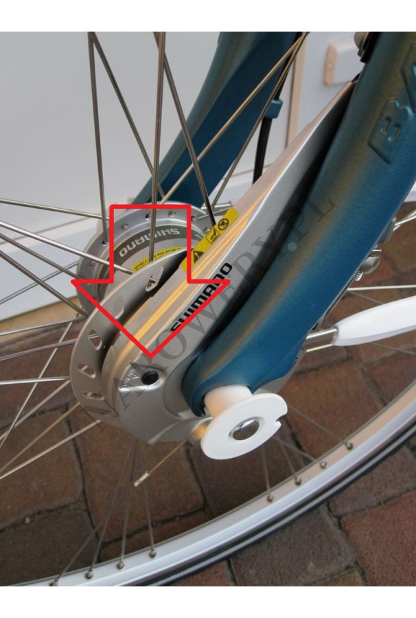Zaślepka otworu hamulca rolkowego Shimano InterM