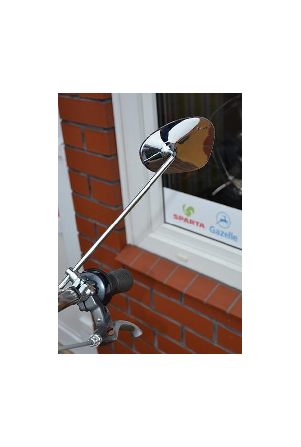 Lusterko rowerowe chromowane B&M